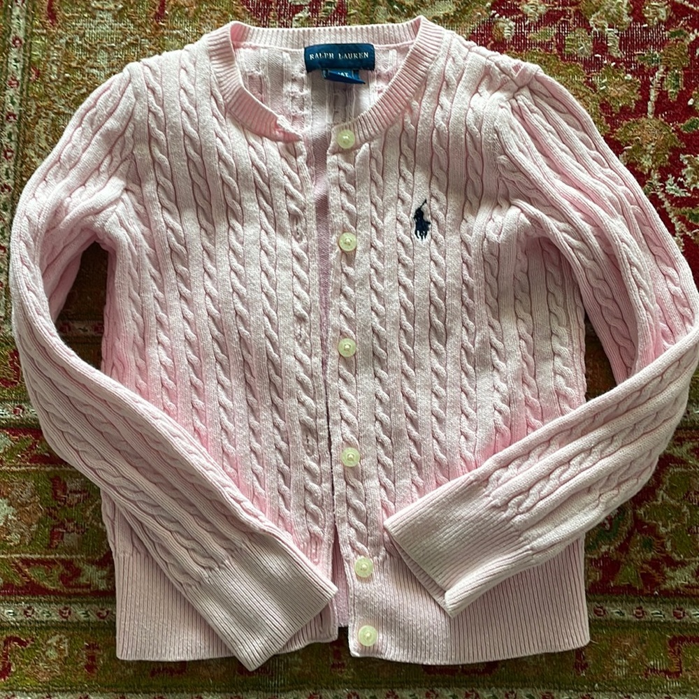 Ralph Lauren Girls cardigan 4T